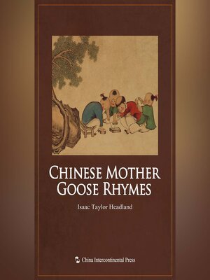 cover image of Chinese Mother Goose Rhymes